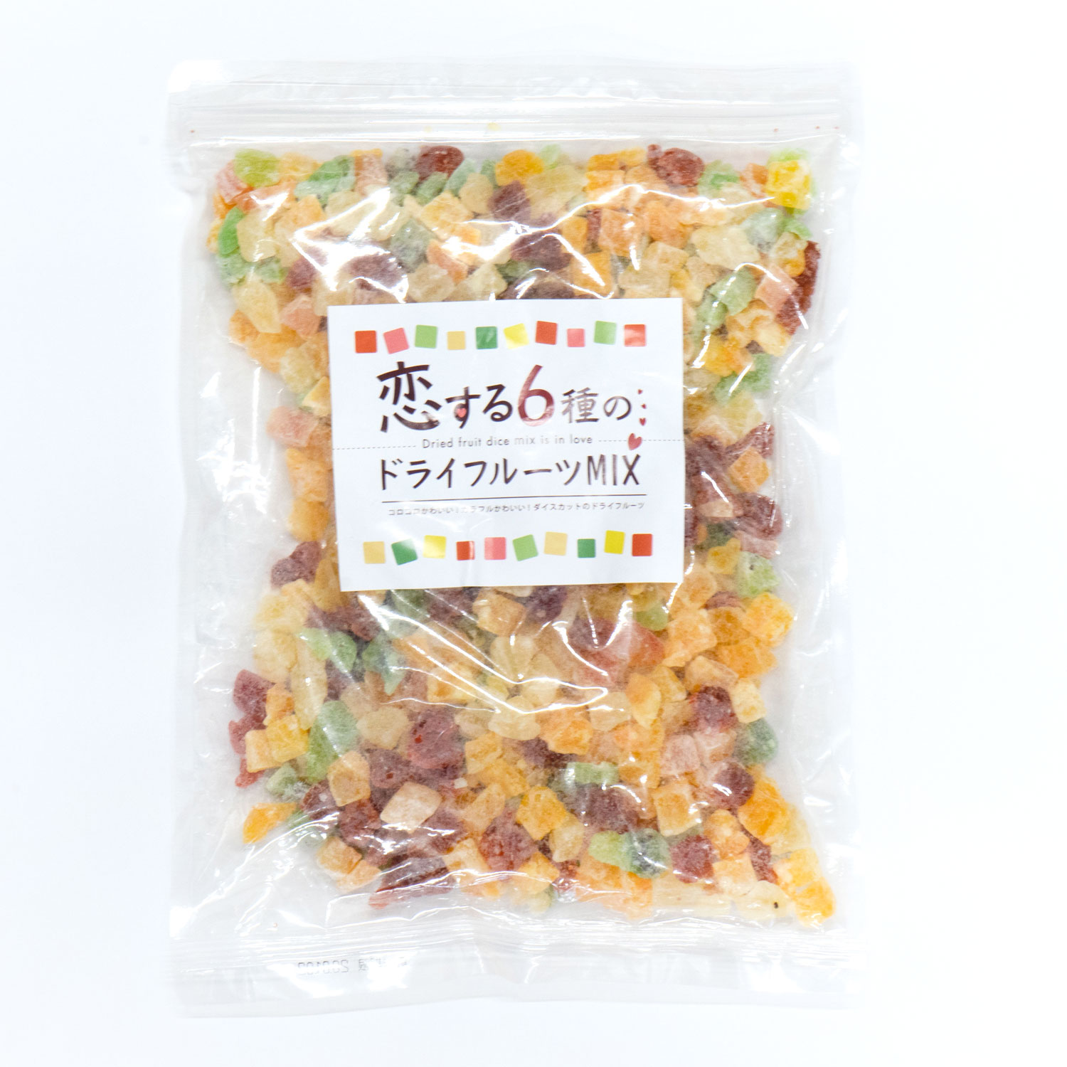 6種のドライフルーツキューブ 500g - その他 加工食品